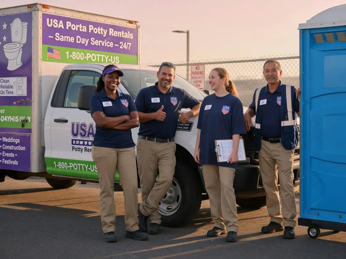 Porta Potty Rental company in Washington Crossing, PA